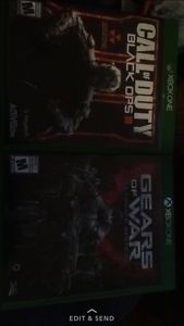 Two Xbox one games, mint condition both for 35$