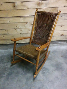 Wicker Rocking Chair - Delivery
