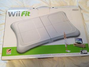 Wii Fit Balance Board in box with game