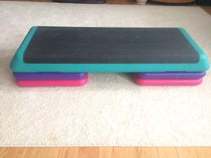 the Step aerobic stepper