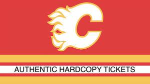 3 Calgary Flames vs Florida Panthers - Jan 17 - Sec 217, Row