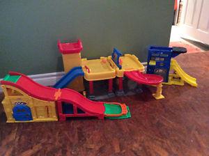 3 Fisher Price Little People car ramps