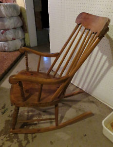 Antique Solid Rocker