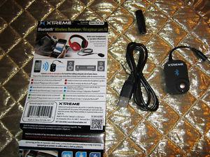 BLUETOOTH WIRELESS RECEIVER WITH MICROPHONE