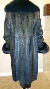 Brand new mink, otter, fox fur coat