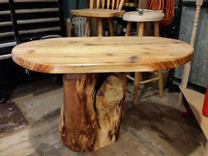 Cedar table