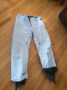 Columbia and Helly Hansen snowpants
