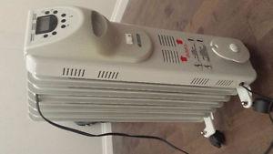 Digital electic heater, Radiator