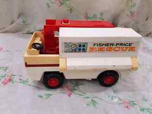  Fisher Price rescue toy truck