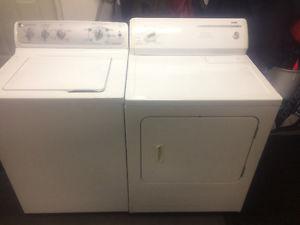 General Electric Washer & Kenmore Dryer