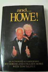 Gordie Howe Autobiography Autographed