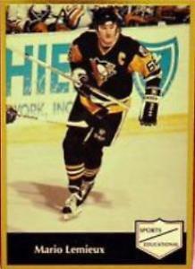 Hockey Card - Mario Lemieux