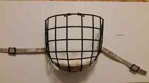 Hockey helmet face cage