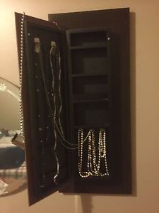 Ikea Wall Mirror Jewelry Cabinet