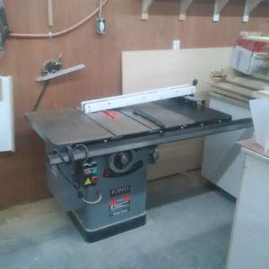 King Industrial Table Saw
