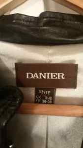 Ladies Daniel Leather Jacket XS