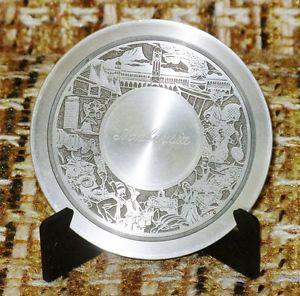 Malaysia Penang 97 Percent Pewter Collectible 3 1/2 inch