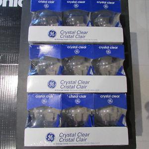 NEW General Electric 3 Pack Crystal Clear 40 Watt Light