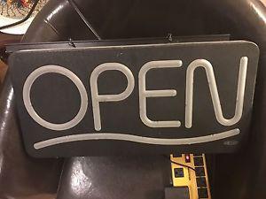 Neons sign open