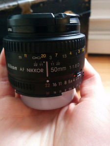 Nikon Nikkor 50mm lens