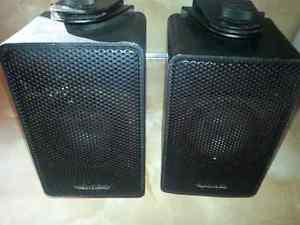 PAIR REALISTIC HOUSE SPEAKERS..