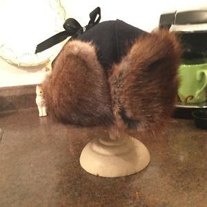 PRICE REDUCED! Vintage muskrat trapper hats for sale