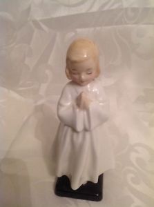 Royal Doulton Bedtime Girl Praying Figurine