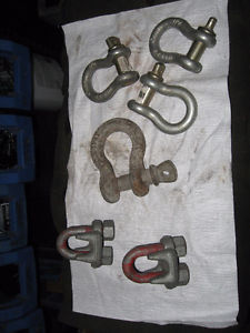 Shackles and cable ties