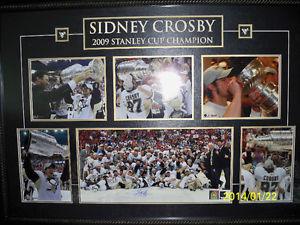 Sidney Crosby Signed Framed Collage