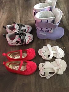 Size 4 girls shoes and sandals