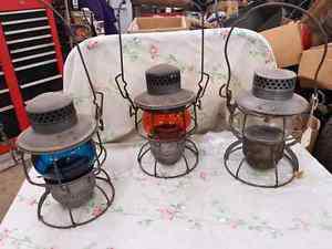 Vintage Railway lanterns