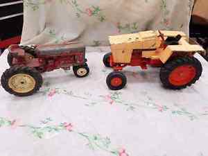 Vintage toys steel tractors