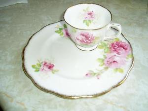 cup and lunch plate