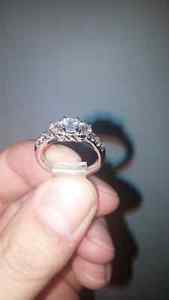3-stone Diamond Engagement Ring