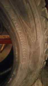(3)Goodyear Wrangler PR20 tires