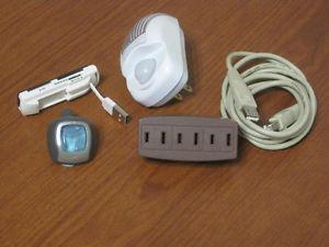 5 Essential,Socket,Car Freshener,Cable,Night light,Card