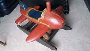 Airplane Rocking Horse.