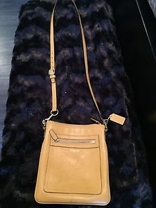 Authentic Coach Legacy leather swing pack
