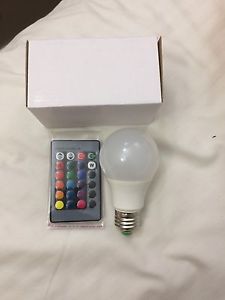 Changing Color light Bulb with remote