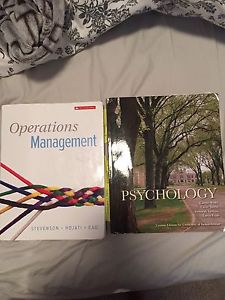 Comm 205 and Psy  textbooks