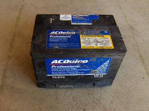 Free pick up of your old (Dead) car/truck battery.