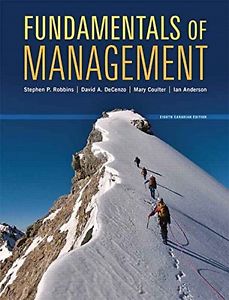 Fundamentals of Management, Eighth Canadian Edition