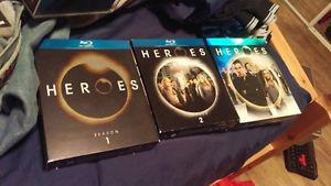 Heroes Season 1-3 Blu-Ray