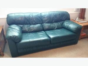 LEATHER COUCH BED_DELIVERY
