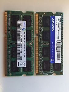 Laptop ram 4gb (2x2) ddrmhz