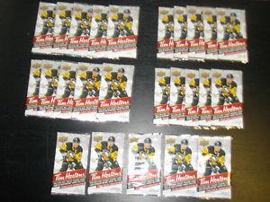 Last 25 packs  Tim Horton Hockey cards