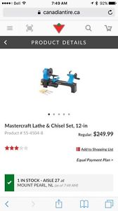 Mastercraft mini wood lathe