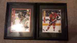 NHL framed Jason Spezza and Daniel Alfredson photos