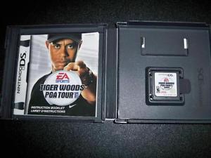 NINTENDO-DS GAME-TIGER WOODS-USED