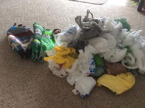 Plastic bags organizer